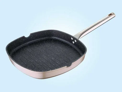Grelha / Assadeira De Alum?Nio Forjado De 28 Cm Com Revestimento Antiaderente