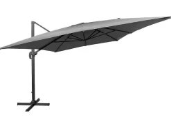 Guarda-Chuva Molokai Rectangular De 3X4M Cinzento + Tampa