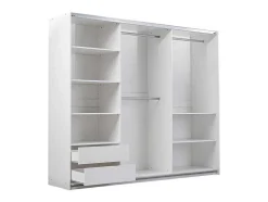 Guarda-Roupa 2 Portas De Correr, C250 Cm, Branco - Aniama