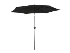 Hapuna Guarda-Chuva Redondo Recto 2,70M De Diametro Preto