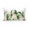 Housse De Coussin 100% Coton 1 Piece Rose Saumon A Fleurs 30X50