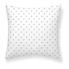 Housse De Coussin 100% Coton 1 Piece Gris Imprime Geometrique 50X50