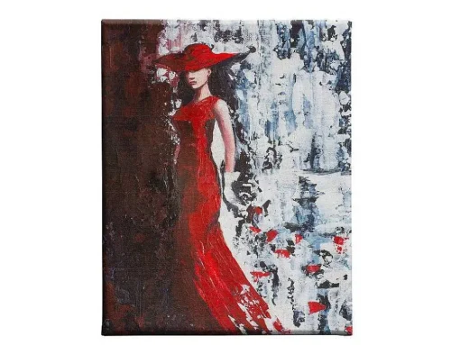 Impressao Em Tela Mulher 4, Multicolorido, 45X3X70 Cm, Epikasa