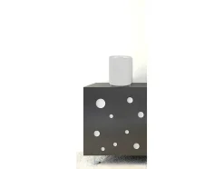 Lampada De Mesa Riva, Branco, 21X21X27 Cm, Epikasa