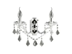 Lampada De Parede Odessa, Cromio, 69X11X13,5 Cm, Epikasa
