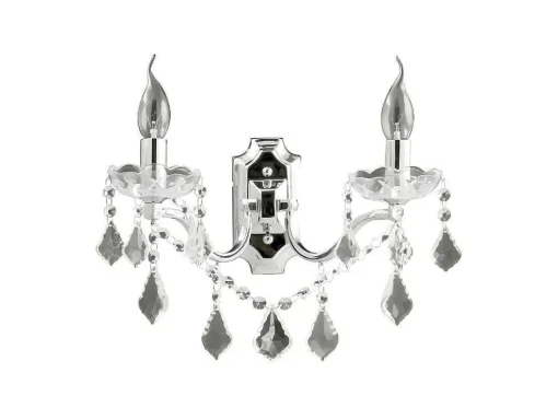 Lampada De Parede Odessa, Cromio, 69X11X13,5 Cm, Epikasa