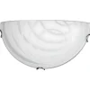 Lampada De Parede Sydney, Cromio, Branco, 30X9X15 Cm, Epikasa
