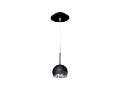 Lampada De Suspensao Ball, Preto, 14X14X95 Cm, Epikasa
