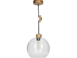Lampada De Suspensao Svea, Carvalho, Antracite, 24X24X100 Cm, Epikasa