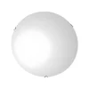 Lampada De Tecto Alaska, Cromio, Branco, 40X40X11 Cm, Epikasa