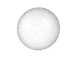 Lampada De Tecto Flora, Cromio, Branco, 40X40X11 Cm, Epikasa
