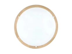Lampada De Tecto Frida, Carvalho, Metal, Clear, 35X35X145 Cm, Epikasa