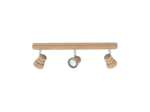 Lampada De Tecto Mary, Carvalho, 40X9X15 Cm, Epikasa