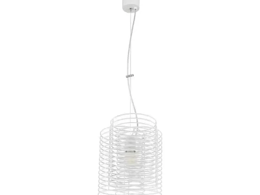 Lampada De Tecto Ringo, Branco, 26X26X100 Cm, Epikasa
