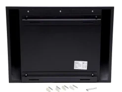 Lareira A Etanol De Parede Com Painel Frontal Curvo