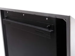 Lareira A Etanol De Parede Com Painel Frontal Curvo