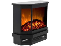 Lareira Elétrica C55,8 X L22,5 X A51,6 Cm Disponivel Em Preto Estilo Salamandra - Etna