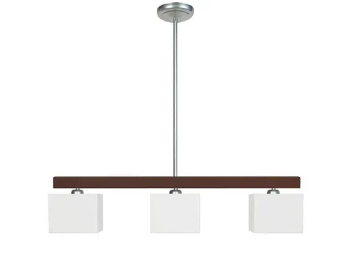 Lustre Tosel Frigga Tecido Feixe Branco D80 X H80 Cm