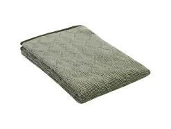 Manta 100% Algodao Lesaka - 130 X 170 Cm - Caqui