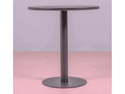 Mesa Alta Industrial Em Aco Com 76 Cm De Altura - Brandon - Preto