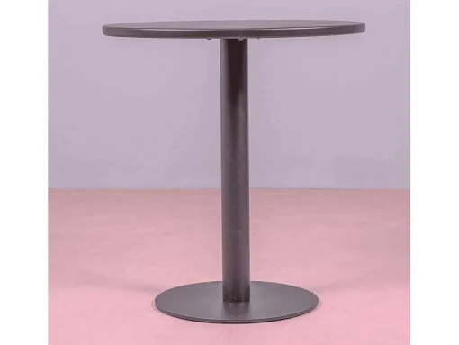 Mesa Alta Industrial Em Aco Com 76 Cm De Altura - Brandon - Preto