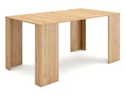 Mesa Consola Extensivel, 160, Para 8 Péssoas, Mesa De Jantar, Carvahlo