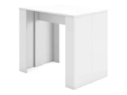 Mesa Consola Extensivel, 220, Para 10 Péssoas, Mesa De Jantar, Branco