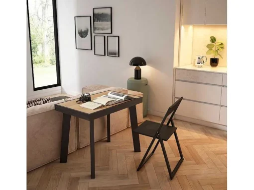 Mesa Consola Extensivel, 260, Para 12 Péssoas, Pés De Madeira, Carvahlo