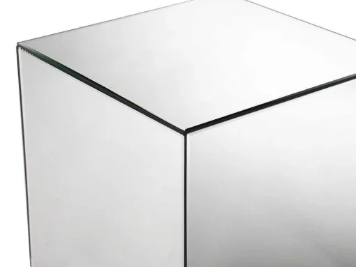 Mesa De Apoio Com Espelho Em Mdf - Cubix De Pascal Morabito