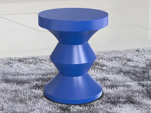 Mesa De Apoio Metal Azul - Zolimi