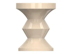 Mesa De Apoio Metal Bege - Zolimi