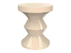 Mesa De Apoio Metal Bege - Zolimi