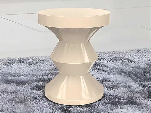 Mesa De Apoio Metal Bege - Zolimi
