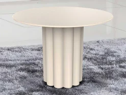 Mesa De Apoio Metal Cor Creme - Wodoli