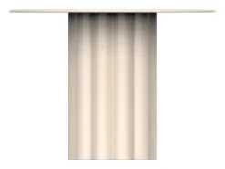 Mesa De Apoio Metal Cor Creme - Wodoli