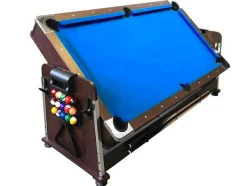 Mesa De Bilhar 7 Pés Multijogo Azul Air Hockey + Ping Pong - Stark