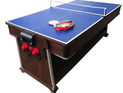 Mesa De Bilhar 7 Pés Multijogo Verde Air Hockey + Ping Pong - Stark
