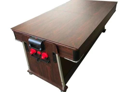 Mesa De Bilhar 7 Pés Multijogo Verde Air Hockey + Ping Pong - Stark
