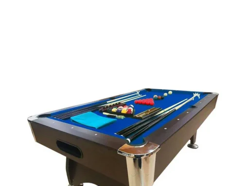 Mesa De Bilhar De 7 Pés Completa Com Acessórios Iron Blue