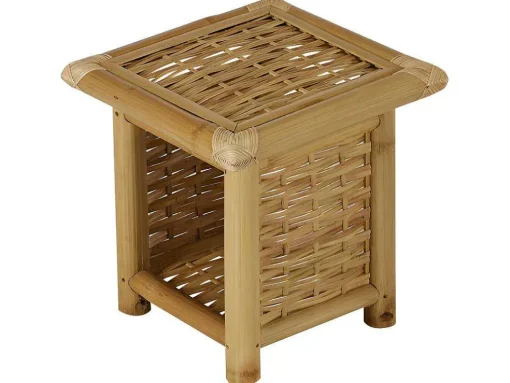 Mesa De Cabeceira Dahlia - 1 Nicho - Bambu
