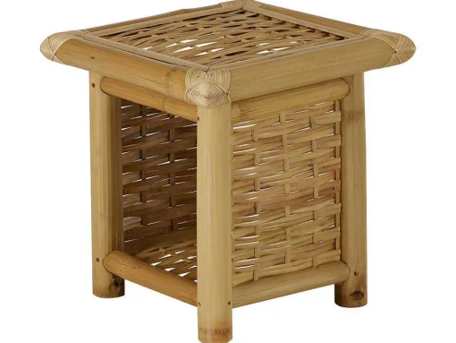 Mesa De Cabeceira Dahlia - 1 Nicho - Bambu