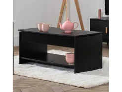 Mesa De Cafe Com Tampo Levantado, Hedda Preto