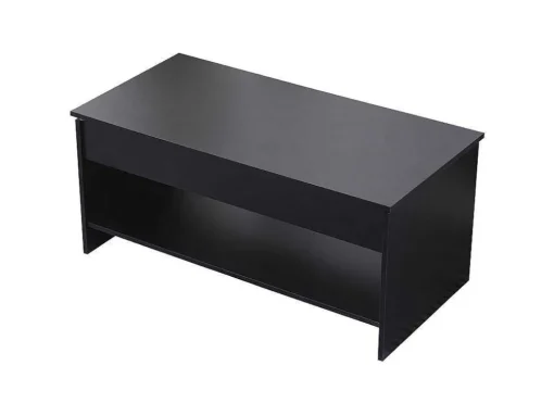 Mesa De Cafe Com Tampo Levantado, Hedda Preto
