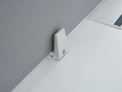 Mesa De Escritório 2 Péssoas Branco C120 Cm, Com Separador - Downtown