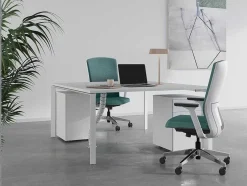 Mesa De Escritório 2 Péssoas Branco C160 Cm - Downtown