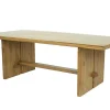 Mesa De Jantar 8 Lugares Em Teca Cor Natural - Lenida