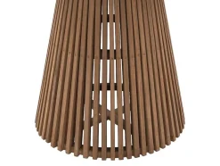 Mesa De Jantar De Jardim Em Teca D. 120 Cm Natural Claro - Triani