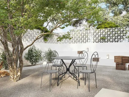 Mesa De Jardim D.120 Cm Metal Estilo Ferro Forjado Antracite - Guermantes De Mylia