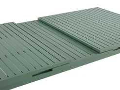 Mesa De Jardim Extensivel Em Aluminio 180/240 Cm Verde-Amendoa - Nauru