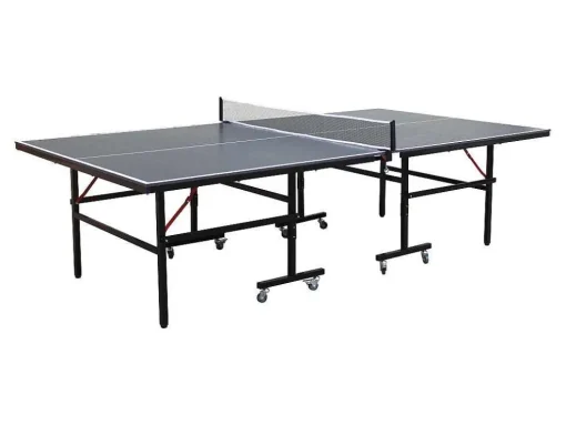 Mesa De Pingue-Pongue Dobravel Com Rodas Para Exterior Com Acessórios C274 X L152,5 X A76 Cm - Jordie